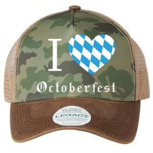 I Love Octoberfest Legacy Tie Dye Trucker Hat