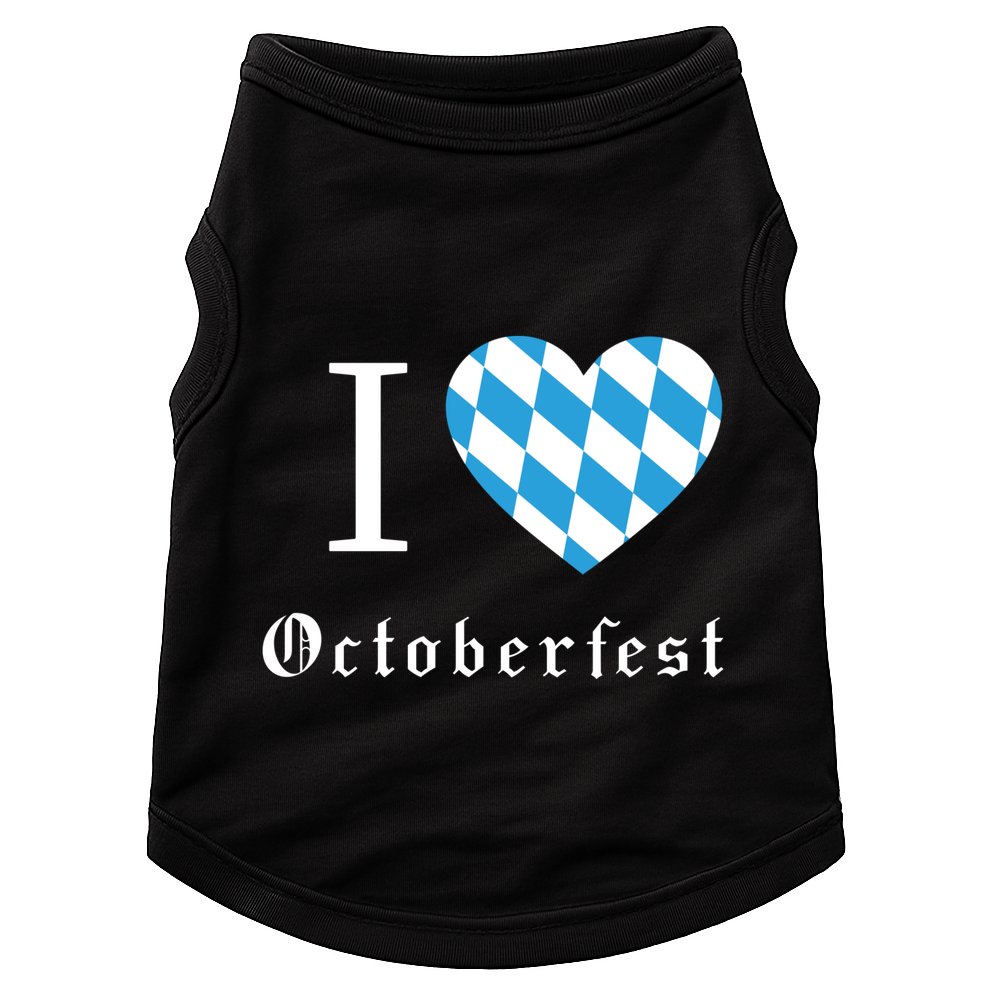 I Love Octoberfest Doggie Tank