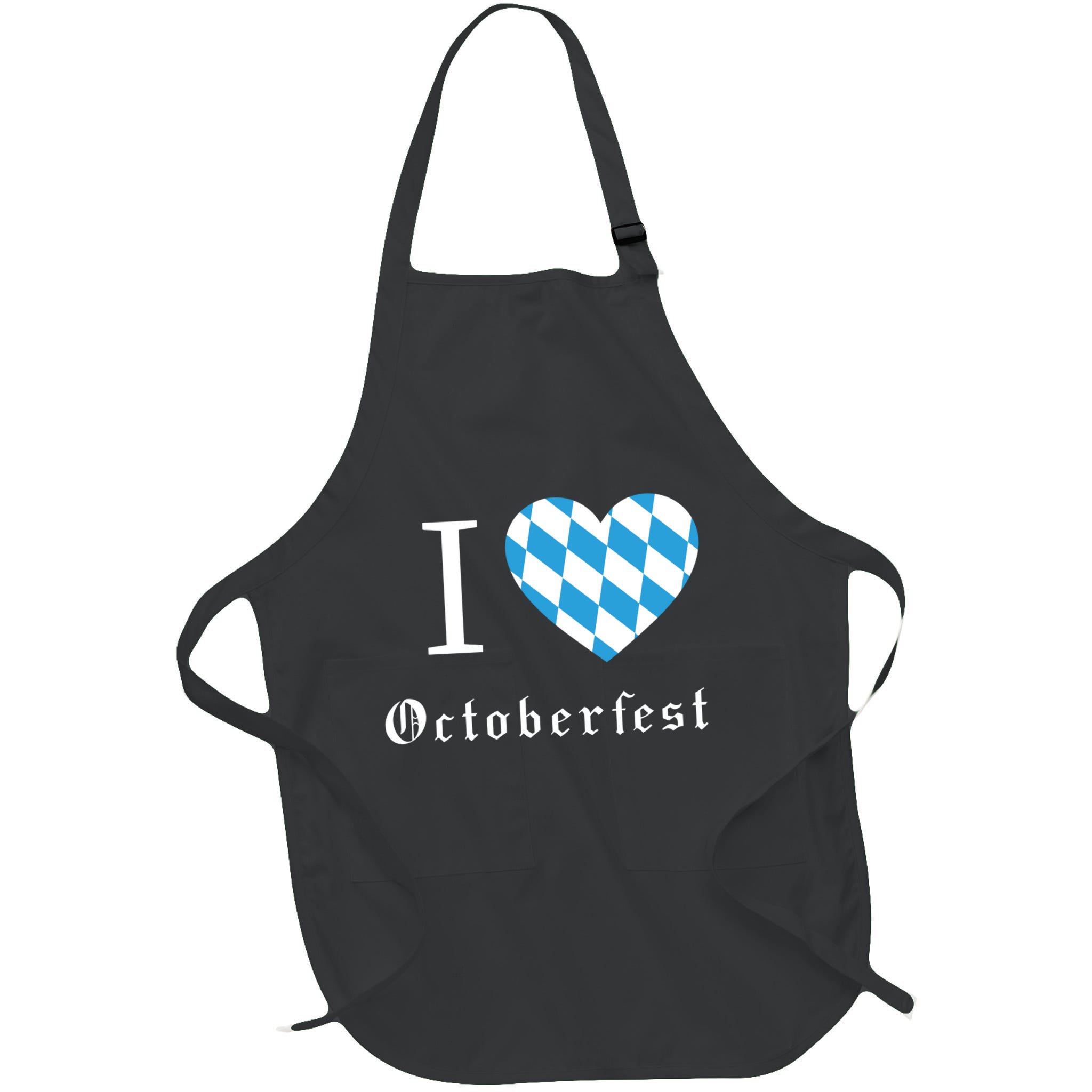 I Love Octoberfest Apron