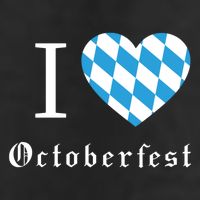 I Love Octoberfest Adult Drive Performance Visor
