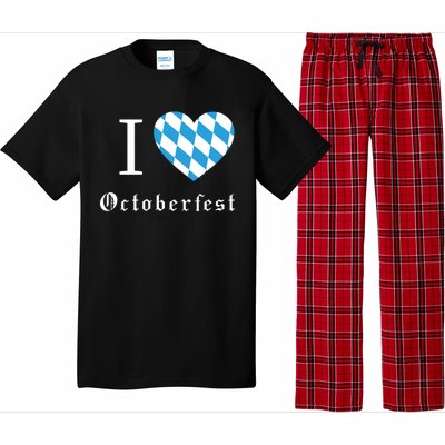 I Love Octoberfest Pajama Set