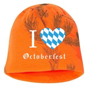 I Love Octoberfest Kati - Camo Knit Beanie