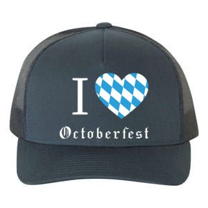 I Love Octoberfest Yupoong Adult 5-Panel Trucker Hat