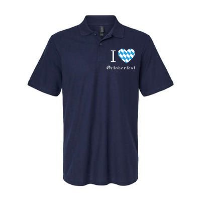 I Love Octoberfest Softstyle Adult Sport Polo