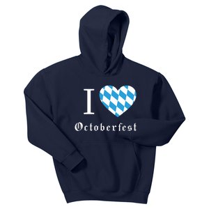 I Love Octoberfest Kids Hoodie