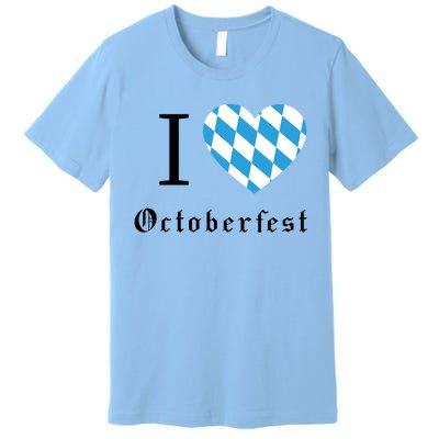 I Love Octoberfest Premium T-Shirt