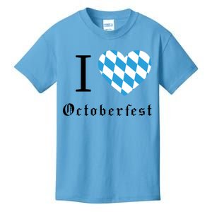 I Love Octoberfest Kids T-Shirt