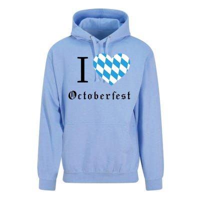 I Love Octoberfest Unisex Surf Hoodie