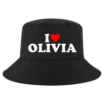 I Love Olivia - Heart  Cool Comfort Performance Bucket Hat