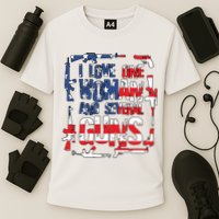 I Love One Woman And Several Guns Cooling Performance Crew T-Shirt