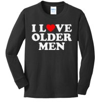 I Love Older Kids Long Sleeve Shirt