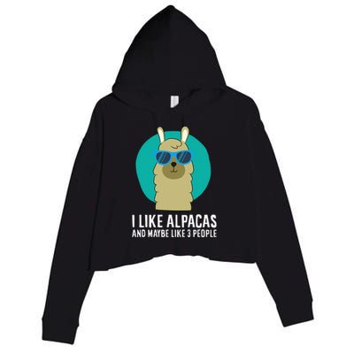 I Like Orcas and Maybe 3 People Orca Killer Whale Retro Crop Fleece Hoodie