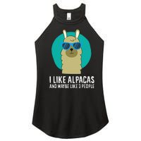 I Like Orcas and Maybe 3 People Orca Killer Whale Retro Women's Perfect Tri Rocker Tank