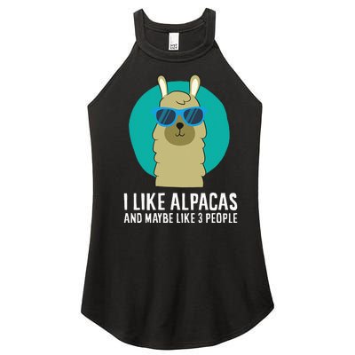 I Like Orcas and Maybe 3 People Orca Killer Whale Retro Women's Perfect Tri Rocker Tank