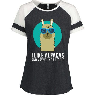 I Like Orcas and Maybe 3 People Orca Killer Whale Retro Enza Ladies Jersey Colorblock Tee