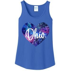 I Love Ohio Usa Gift Ladies Essential Tank