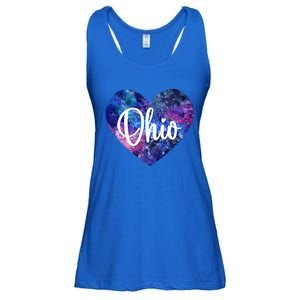 I Love Ohio Usa Gift Ladies Essential Flowy Tank