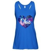 I Love Ohio Usa Gift Ladies Essential Flowy Tank