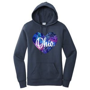 I Love Ohio Usa Gift Women's Pullover Hoodie