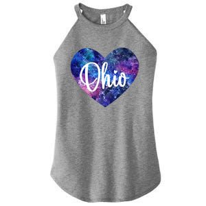 I Love Ohio Usa Gift Women's Perfect Tri Rocker Tank