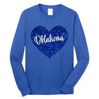 I Love Oklahoma Usa Heart Meaningful Gift Long Sleeve Shirt