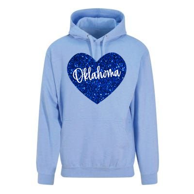 I Love Oklahoma Usa Heart Meaningful Gift Unisex Surf Hoodie