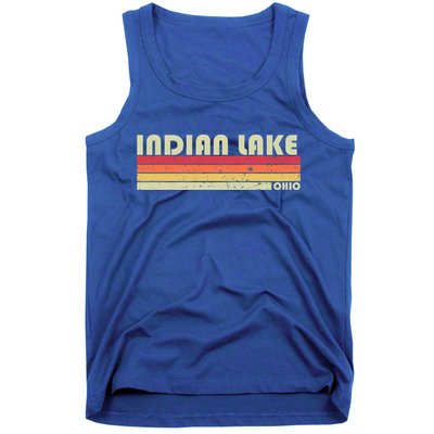 Indian Lake Ohio Funny Fishing Camping Summer Gift Tank Top