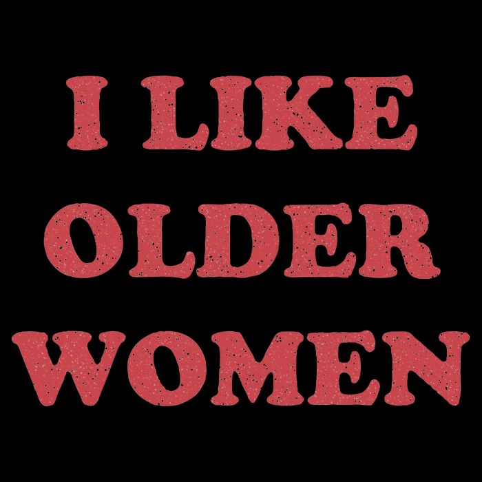 I Like Older Women Apparel Drawstring Bag