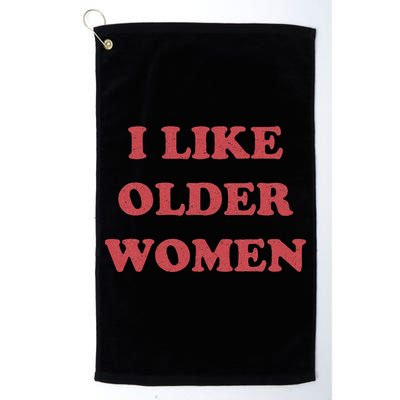 I Like Older Women Apparel Golf Towel