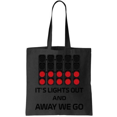 It's Lights Out And Away We Go Formula Racing Circuits Sport Bag