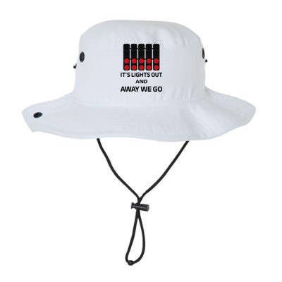 It's Lights Out And Away We Go Formula Racing Circuits Sport Bucket Hat