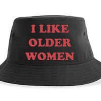 I Like Older Women Apparel Sustainable Bucket Hat