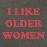 I Like Older Women Apparel Cotton Canvas Backpack