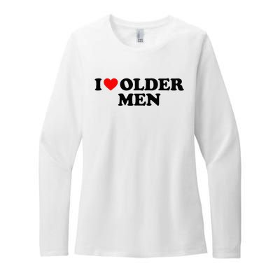 I Love Older M.E.N Womens CVC Long Sleeve Shirt