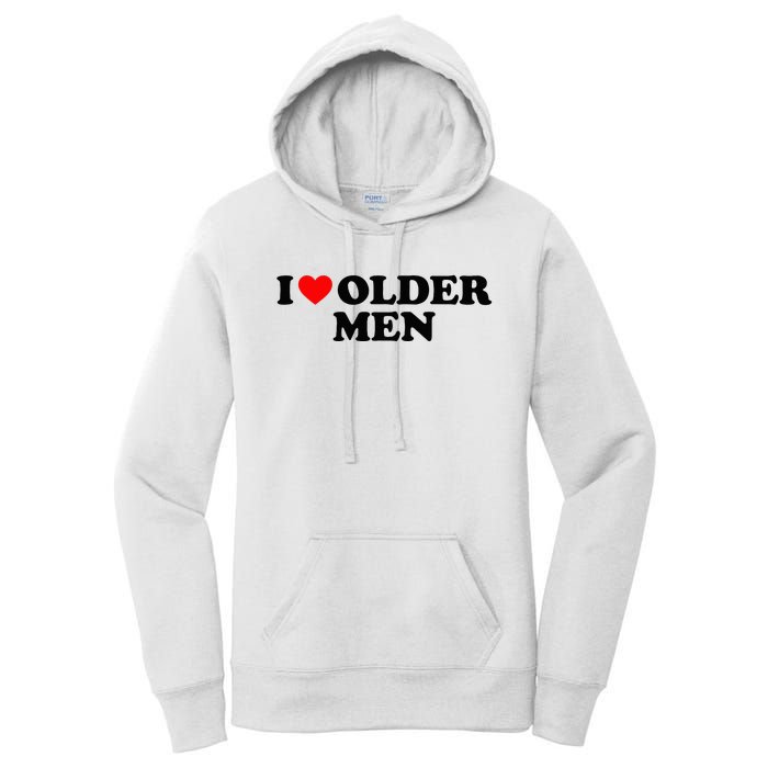 I Love Older M.E.N Women's Pullover Hoodie