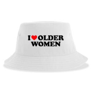 I Love Older Women Sustainable Bucket Hat