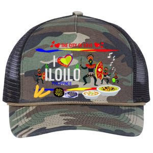 Iloilo Philippines Retro Rope Trucker Hat Cap