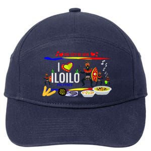 Iloilo Philippines 7-Panel Snapback Hat