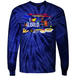 Iloilo Philippines Tie-Dye Long Sleeve Shirt