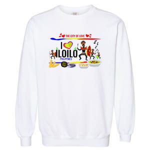 Iloilo Philippines Garment-Dyed Sweatshirt