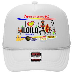 Iloilo Philippines High Crown Mesh Back Trucker Hat