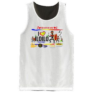 Iloilo Philippines Mesh Reversible Basketball Jersey Tank