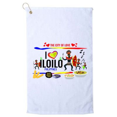 Iloilo Philippines Golf Towel