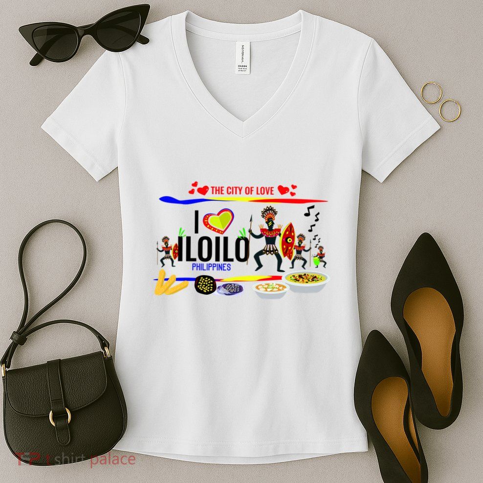 Iloilo Philippines Women's V-Neck T-Shirt
