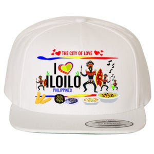 Iloilo Philippines Wool Snapback Cap