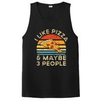 I Like Pizza And Maybe 3 People Retro PosiCharge Competitor Tank