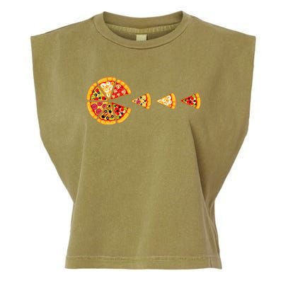 I Love Pizza Pizza Party Pizza Pie Slice Pizza Lover Garment-Dyed Women's Muscle Tee