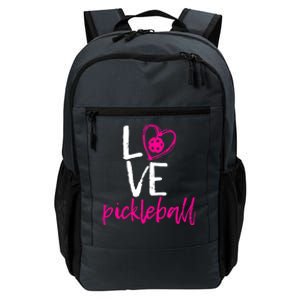 I Love Pickleball Daily Commute Backpack