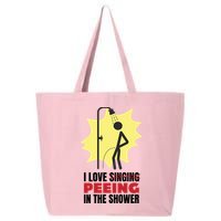 I Love Peeing In The Shower Funny Singing 25L Jumbo Tote