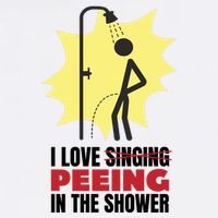 I Love Peeing In The Shower Funny Singing USA-Made Doggie Bandana